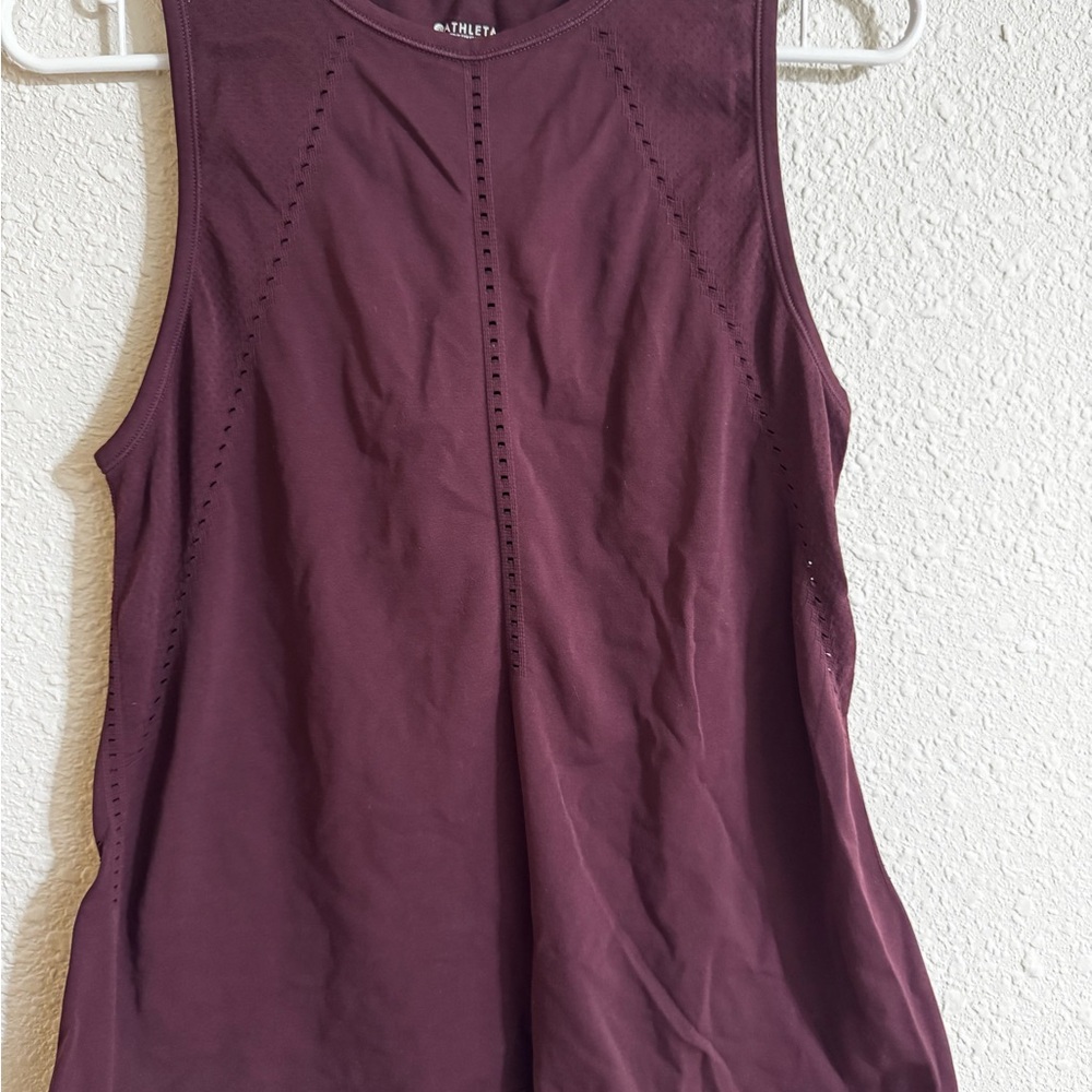Athleta Women's Burgundy Tank Top
